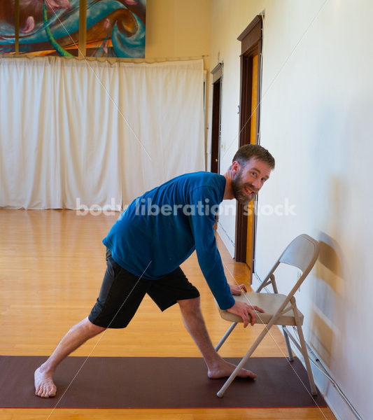 Diverse Yoga Stock Photo: Yoga with Disabilities - Body positive stock and client photography + more | Seattle