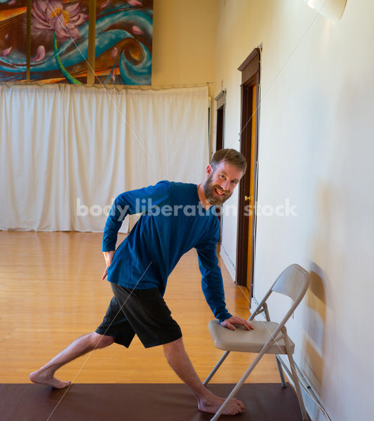 Diverse Yoga Stock Photo: Yoga with Disabilities - Body positive stock and client photography + more | Seattle