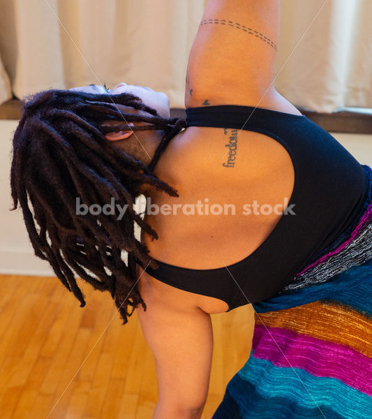 Plus-Size Stock Photo: Yoga Pose - Body positive stock and client photography + more | Seattle