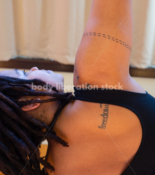 Plus-Size Stock Photo: Yoga Pose - Body positive stock and client photography + more | Seattle