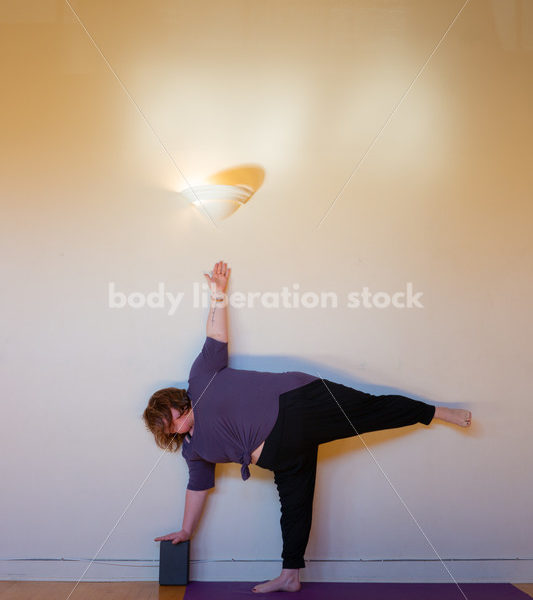 Yoga Stock Photo: Plus-Size Yoga Pose - Body positive stock and client photography + more | Seattle