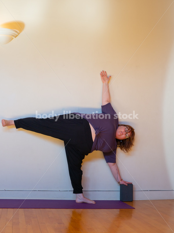 Yoga Stock Photo: Plus-Size Yoga Pose - Body positive stock and client photography + more | Seattle