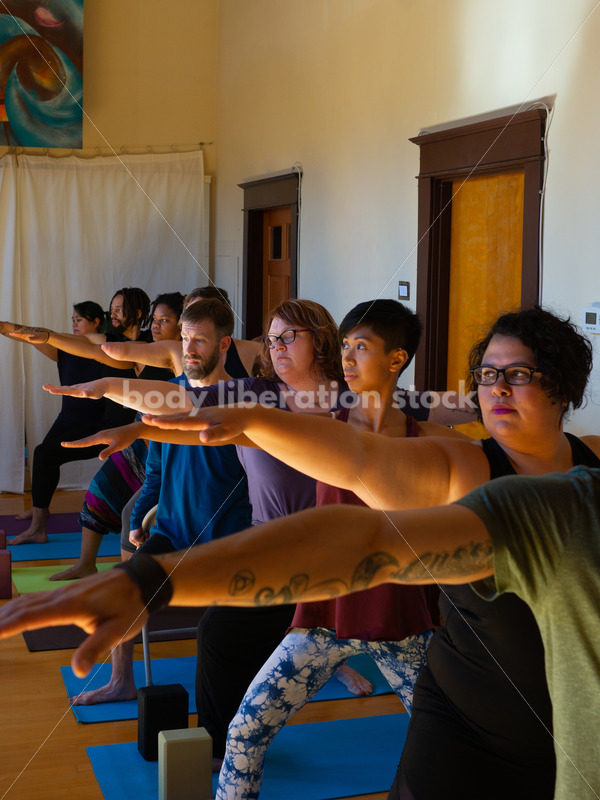 Yoga Stock Photo: Warrior Pose - Body Liberation Photos
