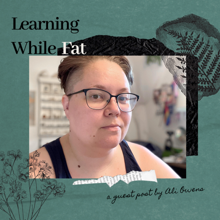 Learning While Fat: A guest post from author Ali Owens