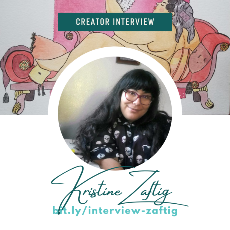 Creator Month: Fat-Positive Artist Kristine Zaftig