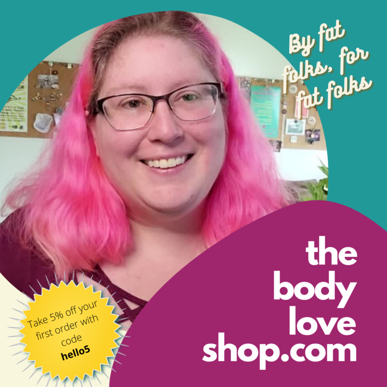 The Body Love Shop: Curated fat-positive and body-positive artwork from marginalized artists