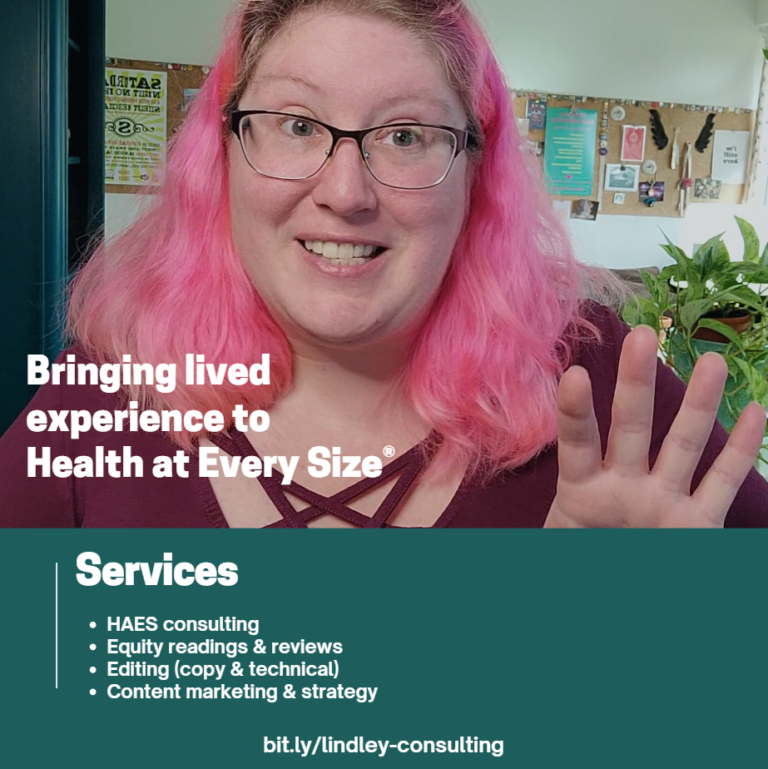 Health at Every Size (HAES) Consulting & Content Marketing