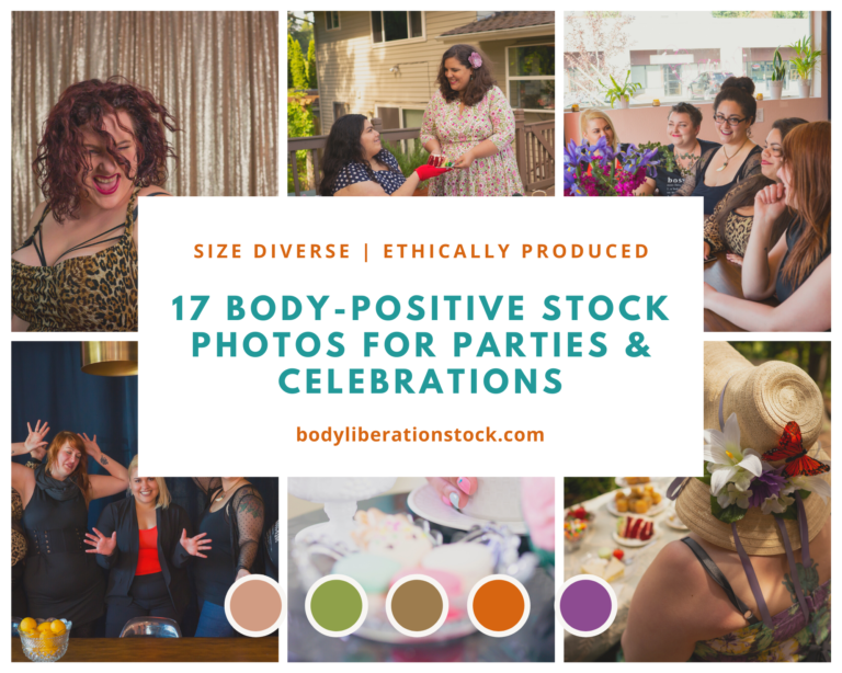 17 Body-Positive Stock Photos for Parties and Celebrations