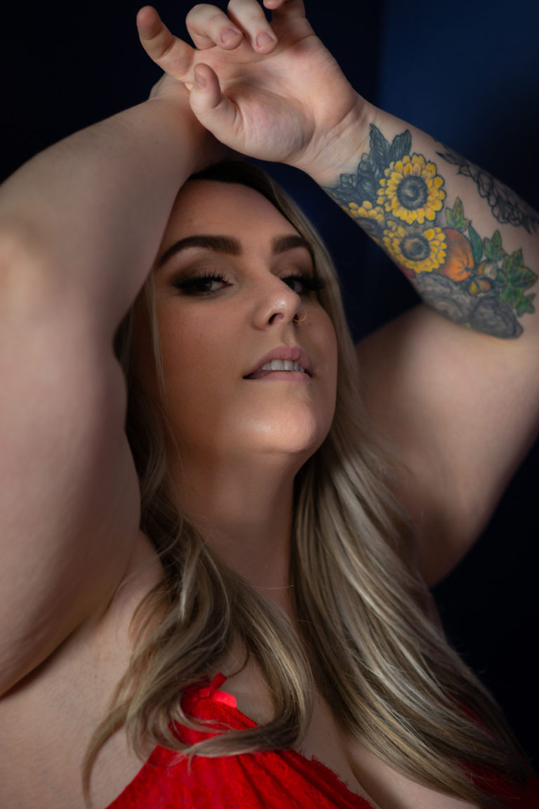 {the session files} Body positive boudoir session with Margot | Seattle body liberation boudoir photography