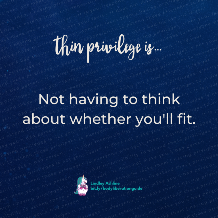 A dark blue background with this text faintly overlaid: "having privileges is not your fault - it does not make you a bad person - it is your responsibility to extend those privileges to everyone who lacks them." Layered on this is the first line of this post plus Lindley's logo.