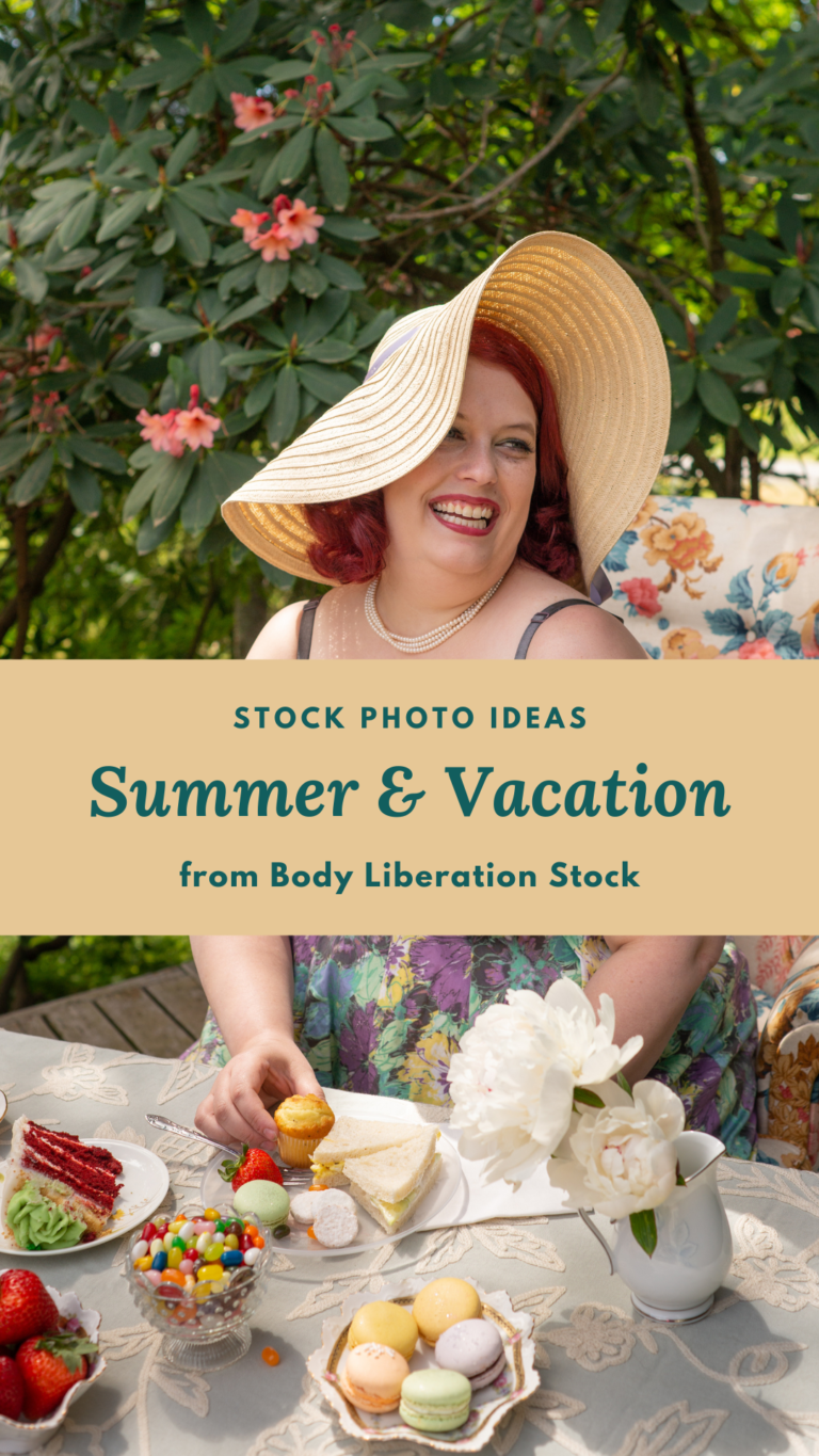 20 Plus-Size & Body-Positive Summer Stock Photos