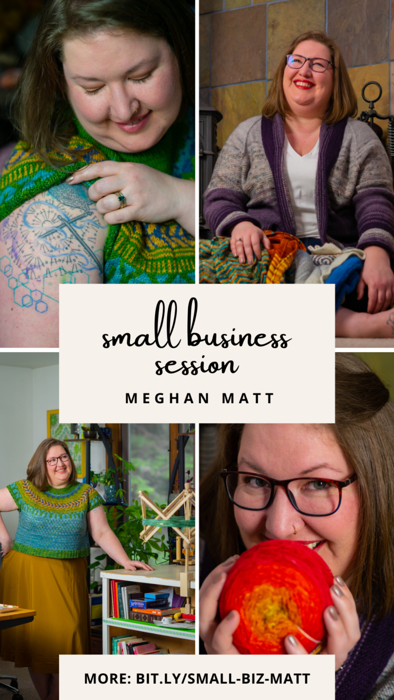 Meghan Matt’s Small Business Session | Seattle body-positive portrait photographer