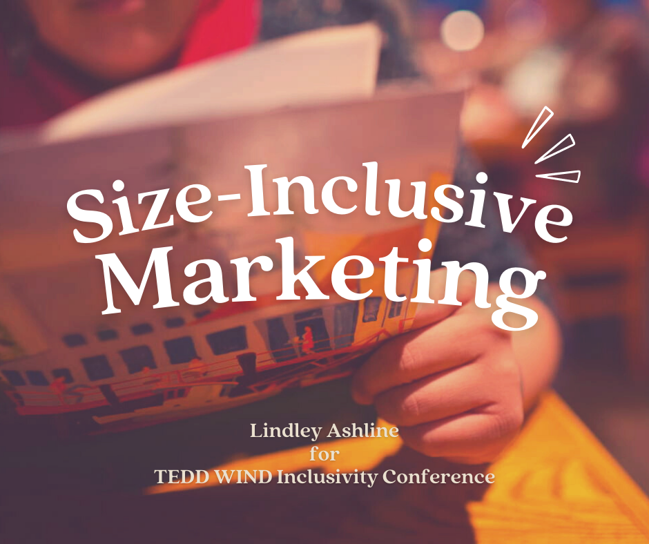 I’m talking about size inclusivity in business for TEDD WIND 2022