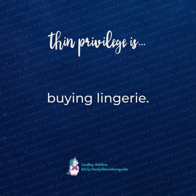 A dark blue background with this text faintly overlaid: "having privileges is not your fault - it does not make you a bad person - it is your responsibility to extend those privileges to everyone who lacks them." Layered on this is the first line of this post plus Lindley's logo.