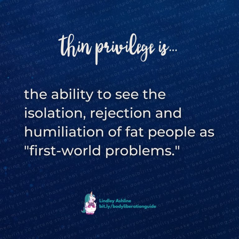 A dark blue background with this text faintly overlaid: "having privileges is not your fault - it does not make you a bad person - it is your responsibility to extend those privileges to everyone who lacks them." Layered on this is the first line of this post plus Lindley's logo.