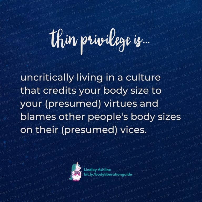 A dark blue background with this text faintly overlaid: "having privileges is not your fault - it does not make you a bad person - it is your responsibility to extend those privileges to everyone who lacks them." Layered on this is the first line of this post plus Lindley's logo.