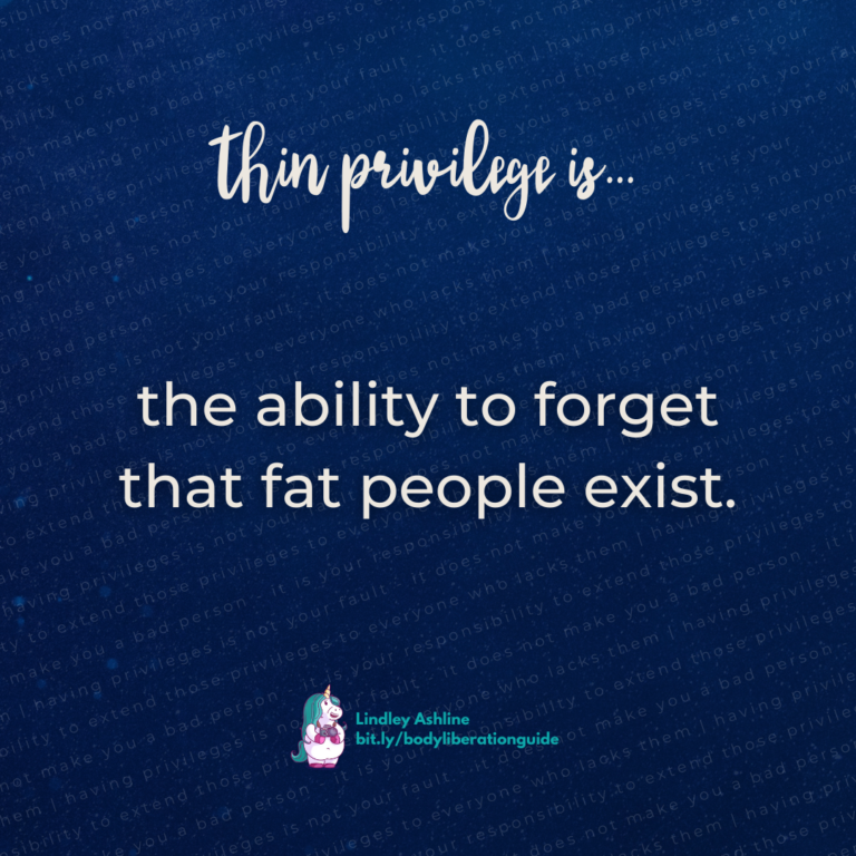 A dark blue background with this text faintly overlaid: "having privileges is not your fault - it does not make you a bad person - it is your responsibility to extend those privileges to everyone who lacks them." Layered on this is the first line of this post plus Lindley's logo.