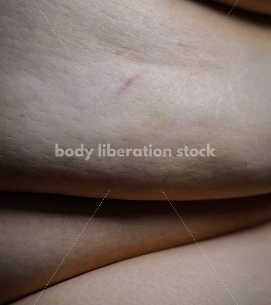 Body Liberation Stock Photo: A Plus Size Woman’s Torso Folds - It's time you were seen ⟡ Body Liberation Photos