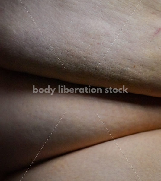 Body Liberation Stock Photo: A Plus Size Woman’s Torso Folds - It's time you were seen ⟡ Body Liberation Photos