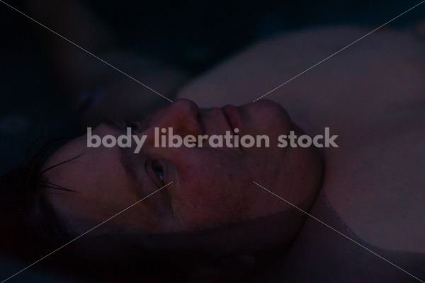 Fat Positive Stock Photo: Relaxing in Hot Tub - It's time you were seen ⟡ Body Liberation Photos