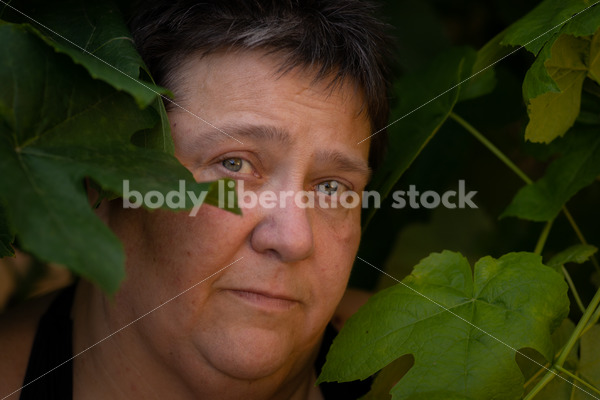 Health at Every Size Stock Photo: Diabetic Woman and Grapevine - Body Liberation Photos