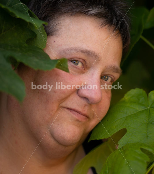 Health at Every Size Stock Photo: Diabetic Woman and Grapevine - Body Liberation Photos