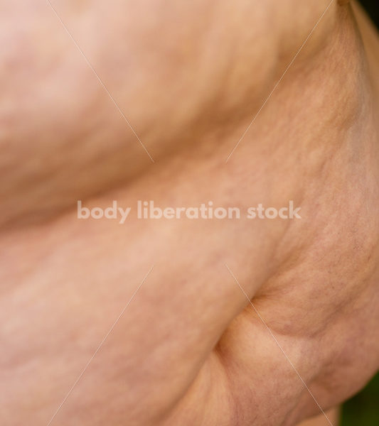 Health at Every Size Stock Photo: Fat Body Close-up - Body Liberation Photos