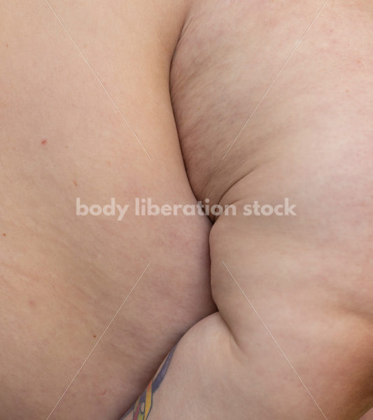 Health at Every Size Stock Photo: Fat Body Close-up - Body Liberation Photos