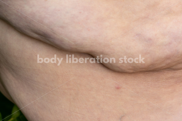 Health at Every Size Stock Photo: Fat Body Close-up - It's time you were seen ⟡ Body Liberation Photos