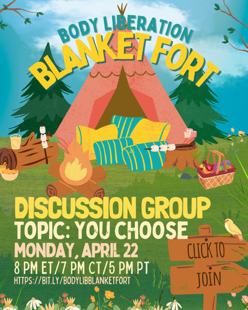 {Blanket Fort} Discussion group April 22
