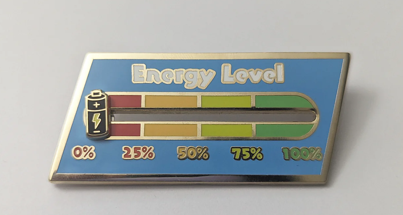 Energy Level Sliding Scale Pin