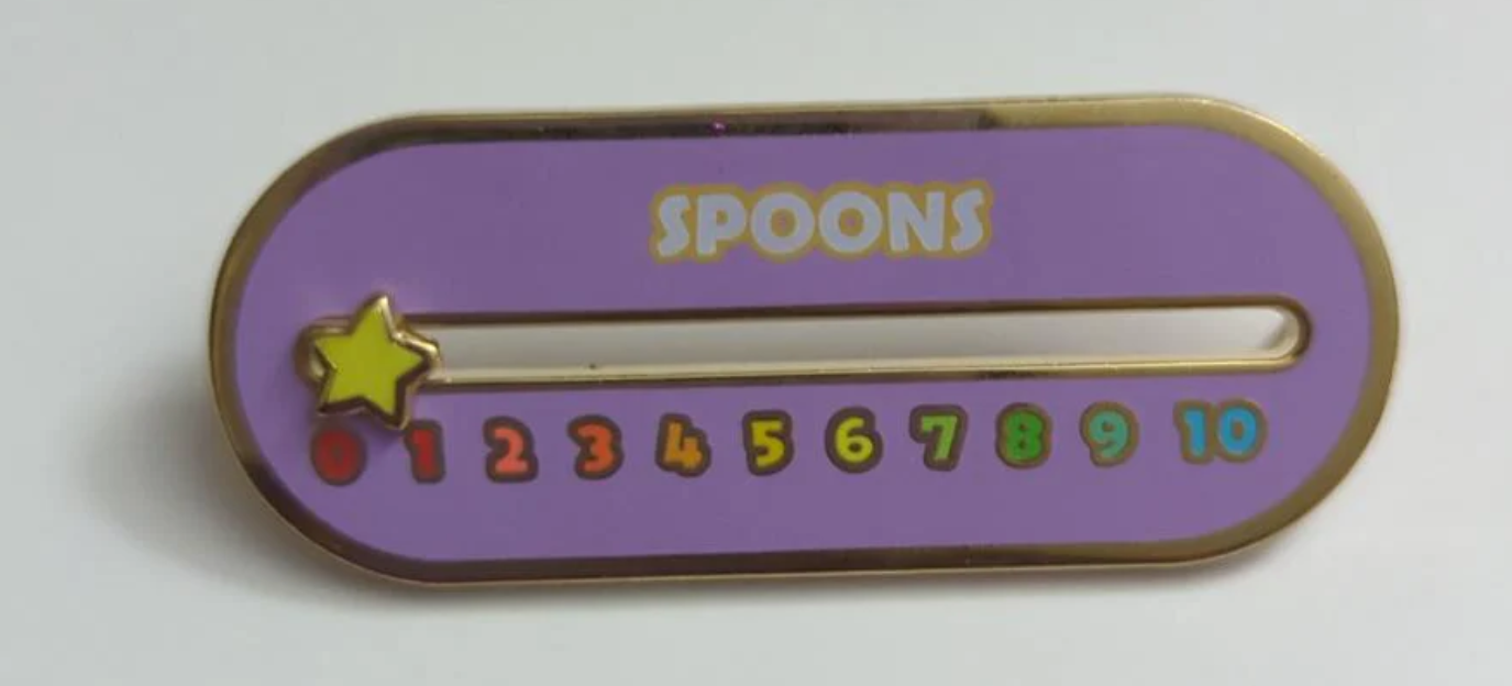 Spoons Sliding Scale Pin