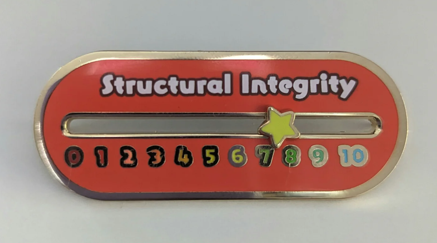 Structural Integrity Sliding Scale Pin