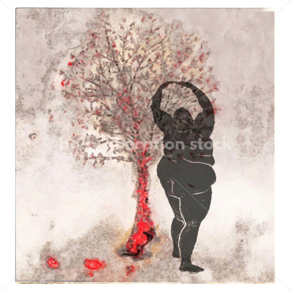 Body Positive Stock Image:  Fire Tree - Body Liberation Photos & Stock