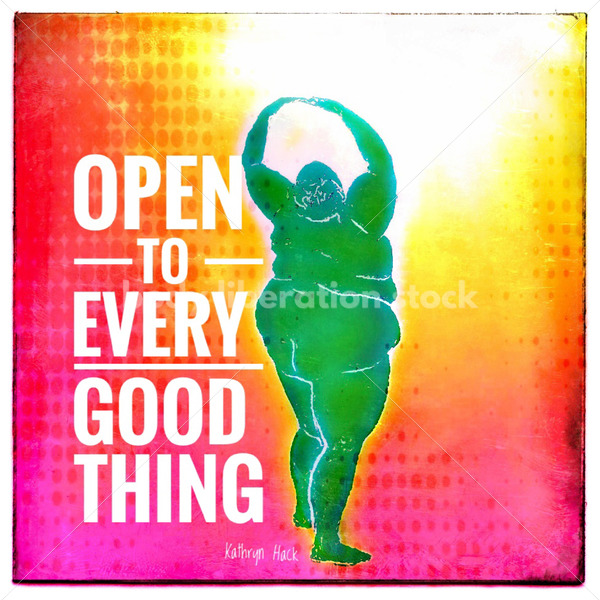 Illustrated Art Stock: Plus Size Black Woman Raising her Arms Above Her Head - Body Liberation Photos & Stock